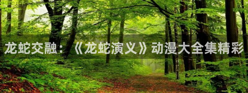 58动漫网免费动漫：龙蛇交融：《龙蛇演义》动漫大全集精彩
